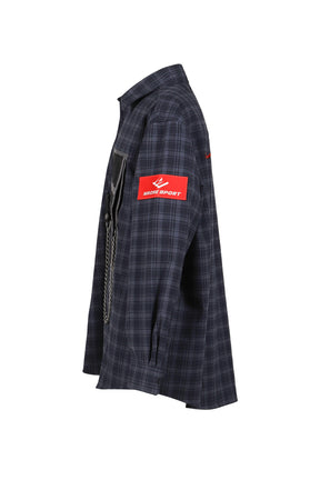 WALLET SHIRT / BLU NVY 