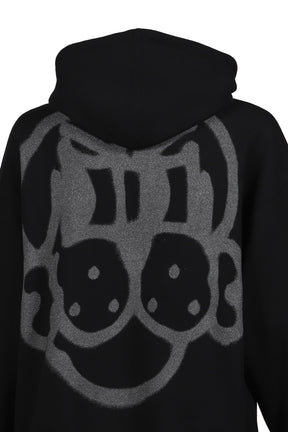 REFLECTIVE FINESSE PUP CORE HOODIE / BLK