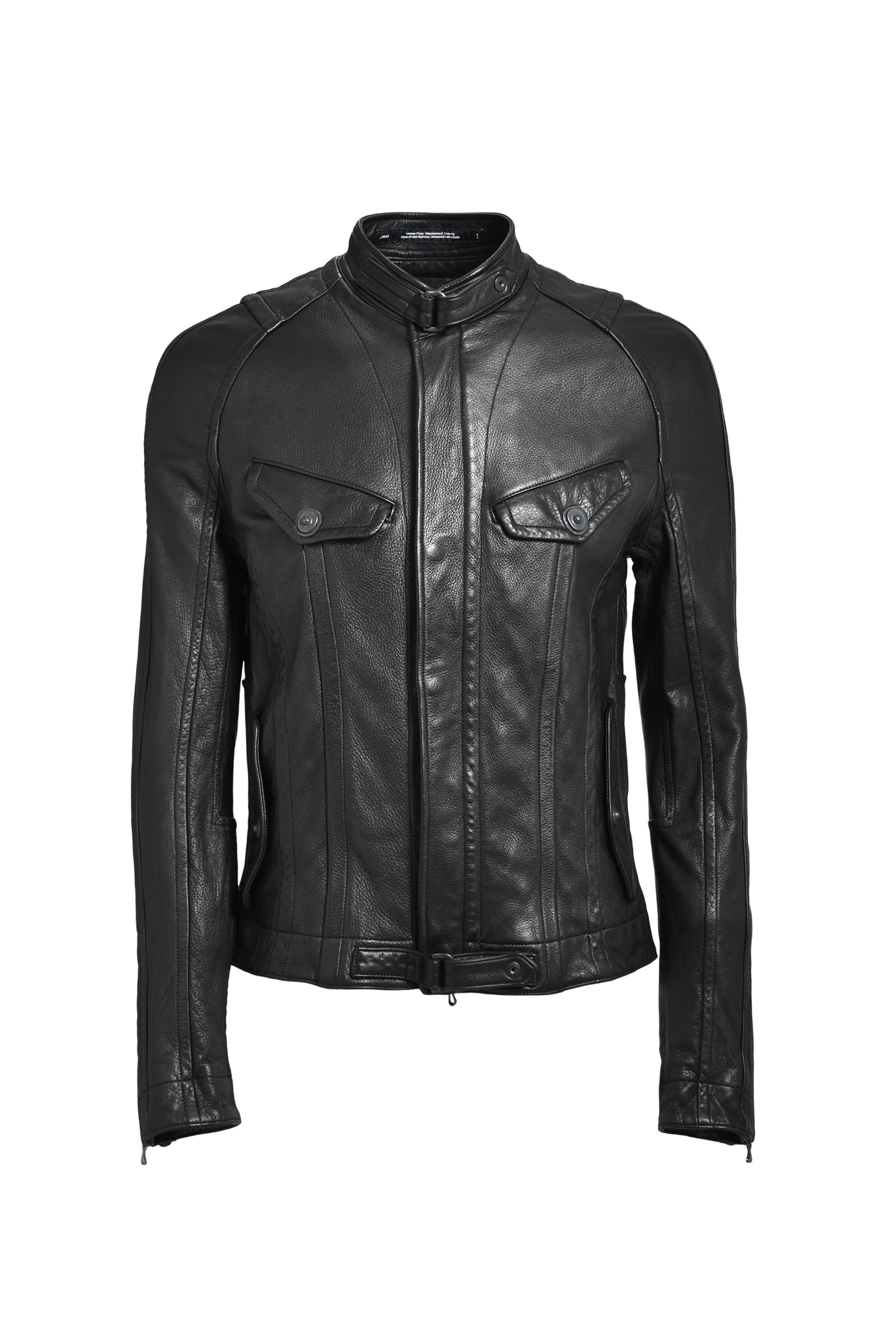 JULIUS ユリウス FW25 COW SKIN BLOUSON / BLK - NUBIAN ヌビアン