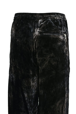 LONG ZIP EASY PANTS / BLACK