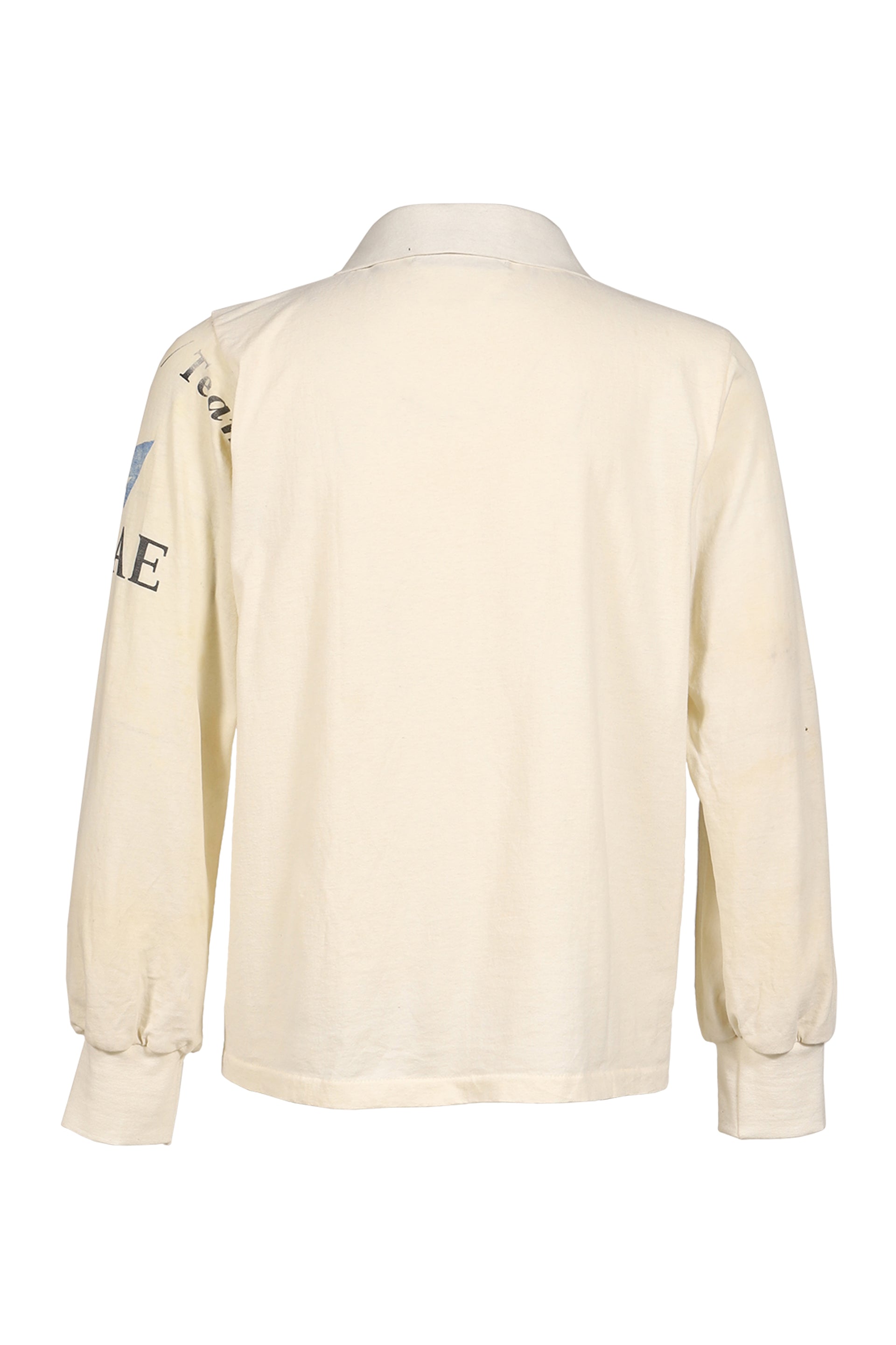 RUGBY TEE (UPCYCLED VINTAGE TEE) / WHT