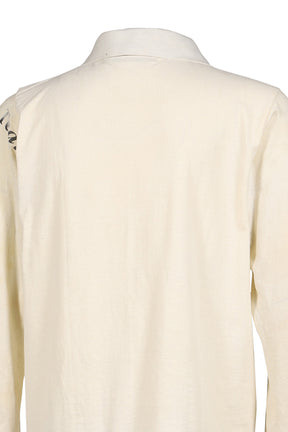 RUGBY TEE (UPCYCLED VINTAGE TEE) / WHT