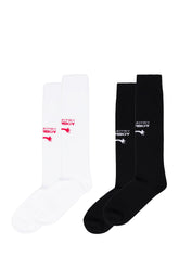 LOVERBOY SOCK / BLK/WHT