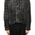 SMOG AIR STAINED TWEED JACKET / BLK