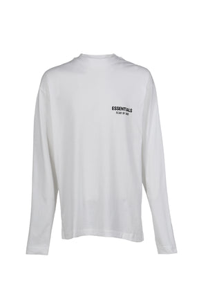 ESSENTIALS CLASSIC FIT LS TEE / BRIGHT WHT
