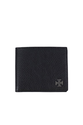 BIFOLD LOGO EMBOSSED WALLET / BLK