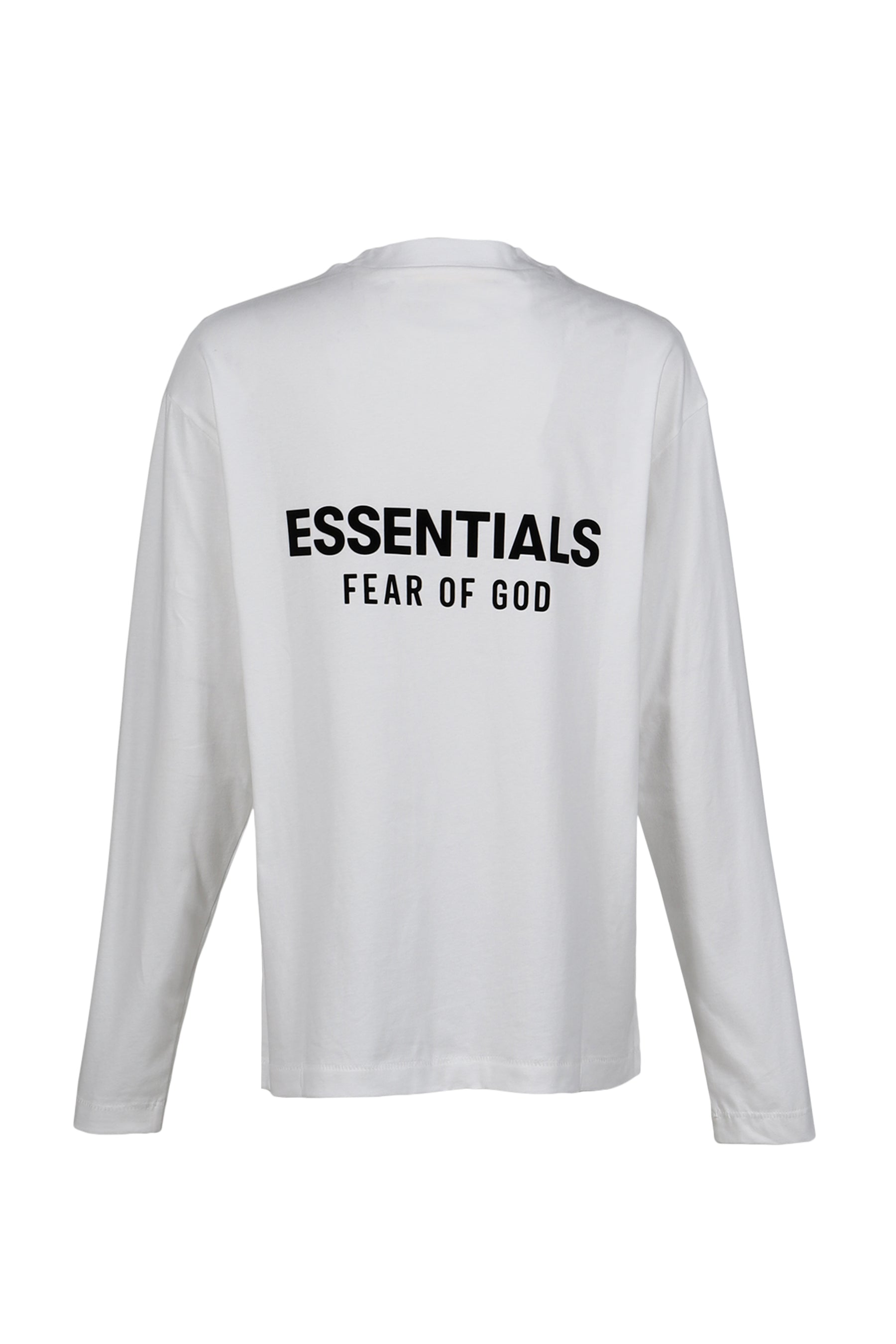ESSENTIALS CLASSIC FIT LS TEE / BRIGHT WHT