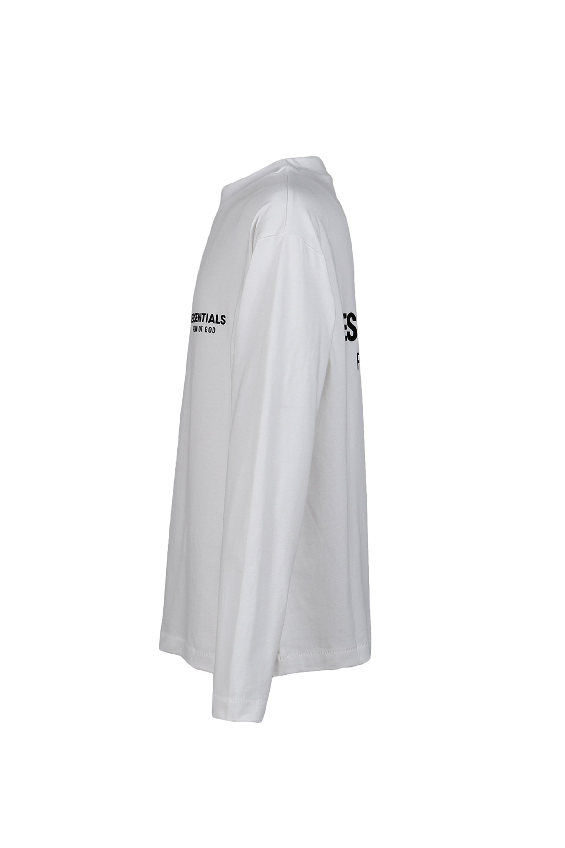 ESSENTIALS CLASSIC FIT LS TEE / BRIGHT WHT