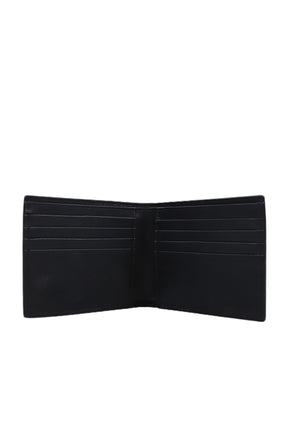 BIFOLD LOGO EMBOSSED WALLET / BLK