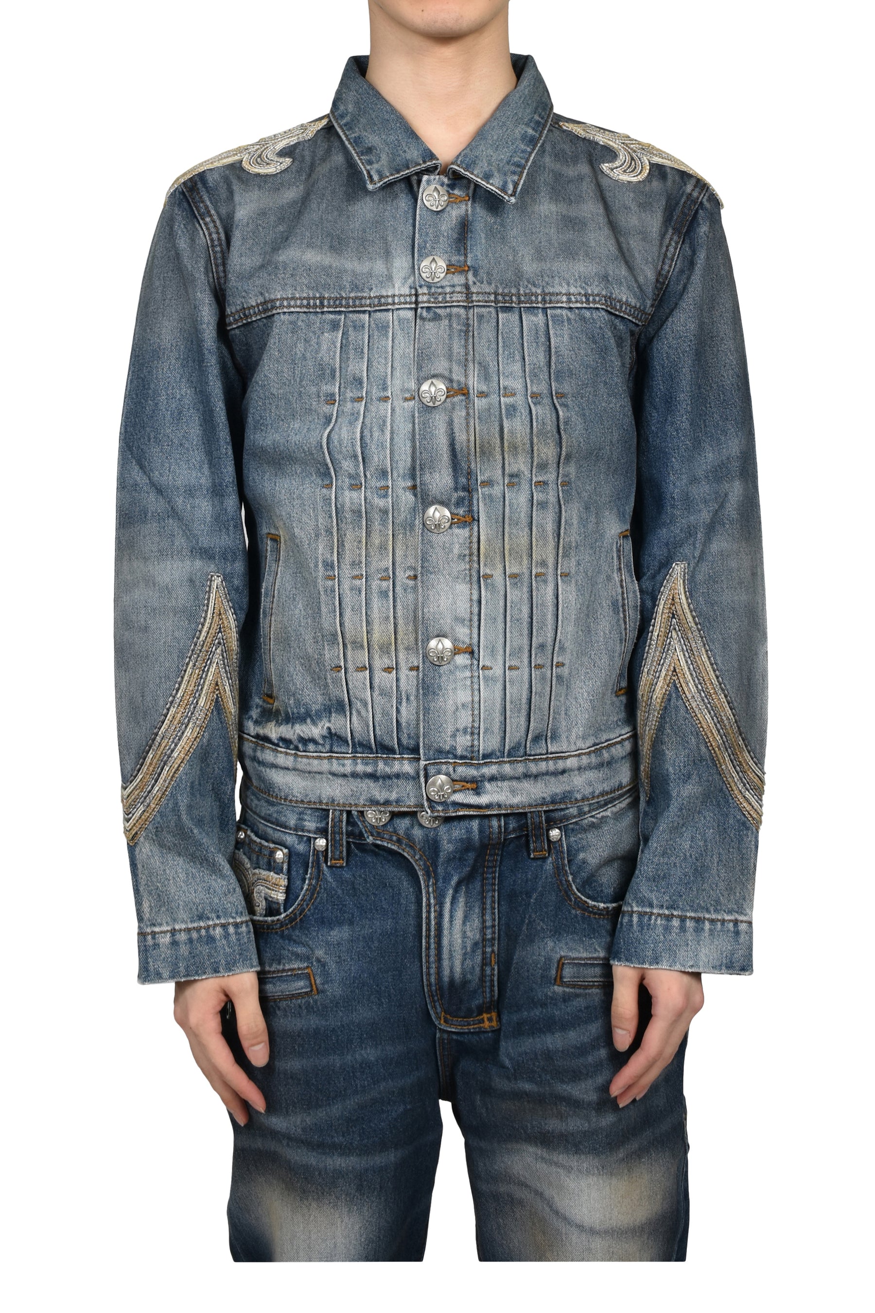 RR ALIAS TRUCKER / DARK WASHING