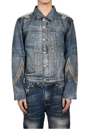 RR ALIAS TRUCKER / DARK WASHING