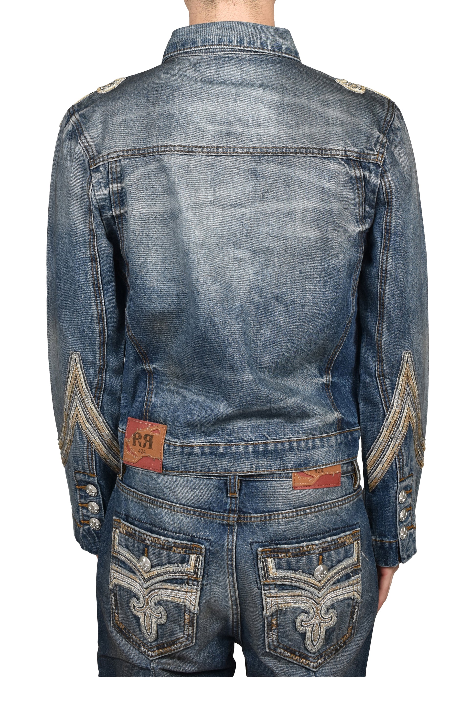 RR ALIAS TRUCKER / DARK WASHING