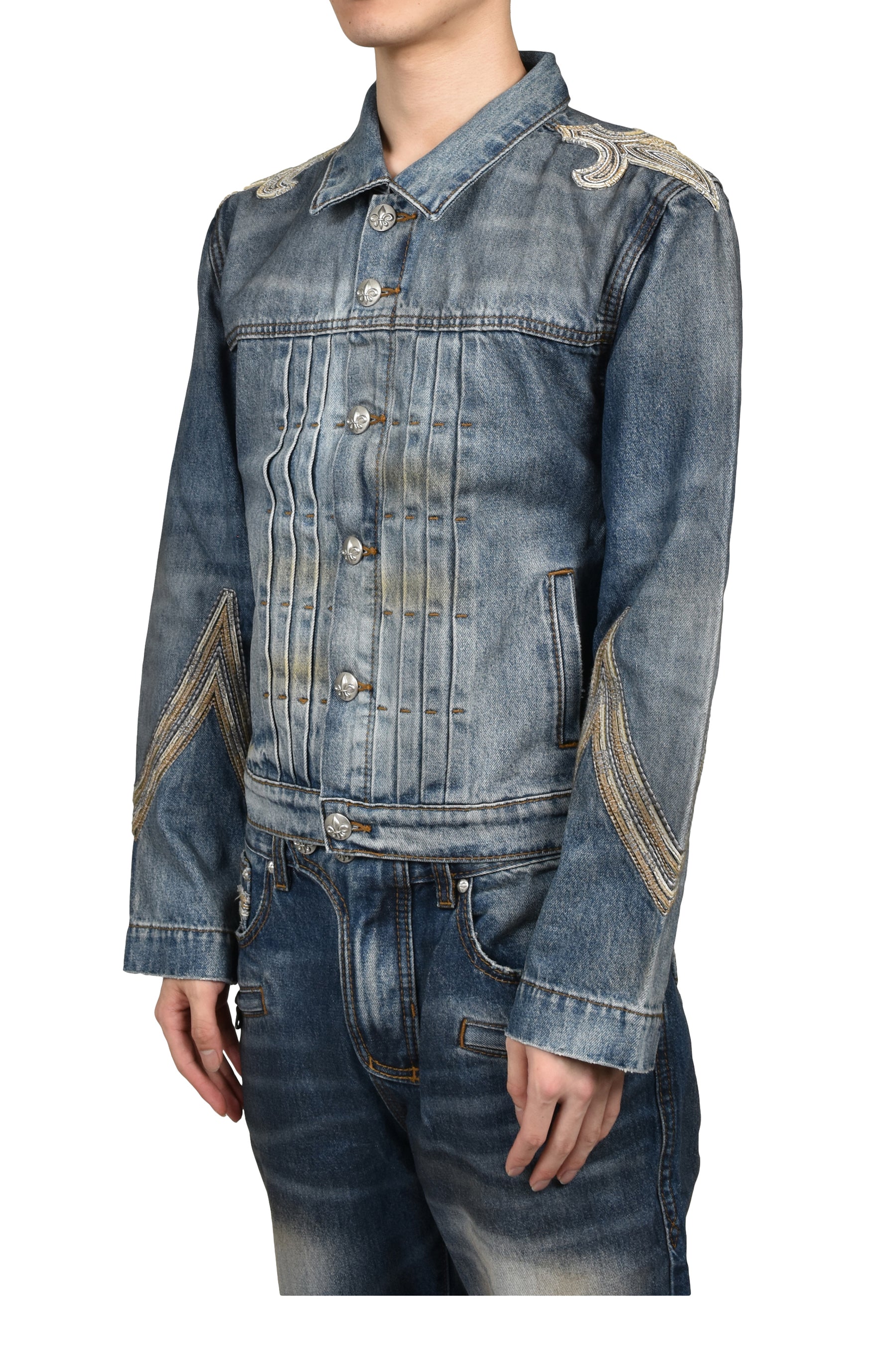 RR ALIAS TRUCKER / DARK WASHING