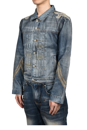 RR ALIAS TRUCKER / DARK WASHING