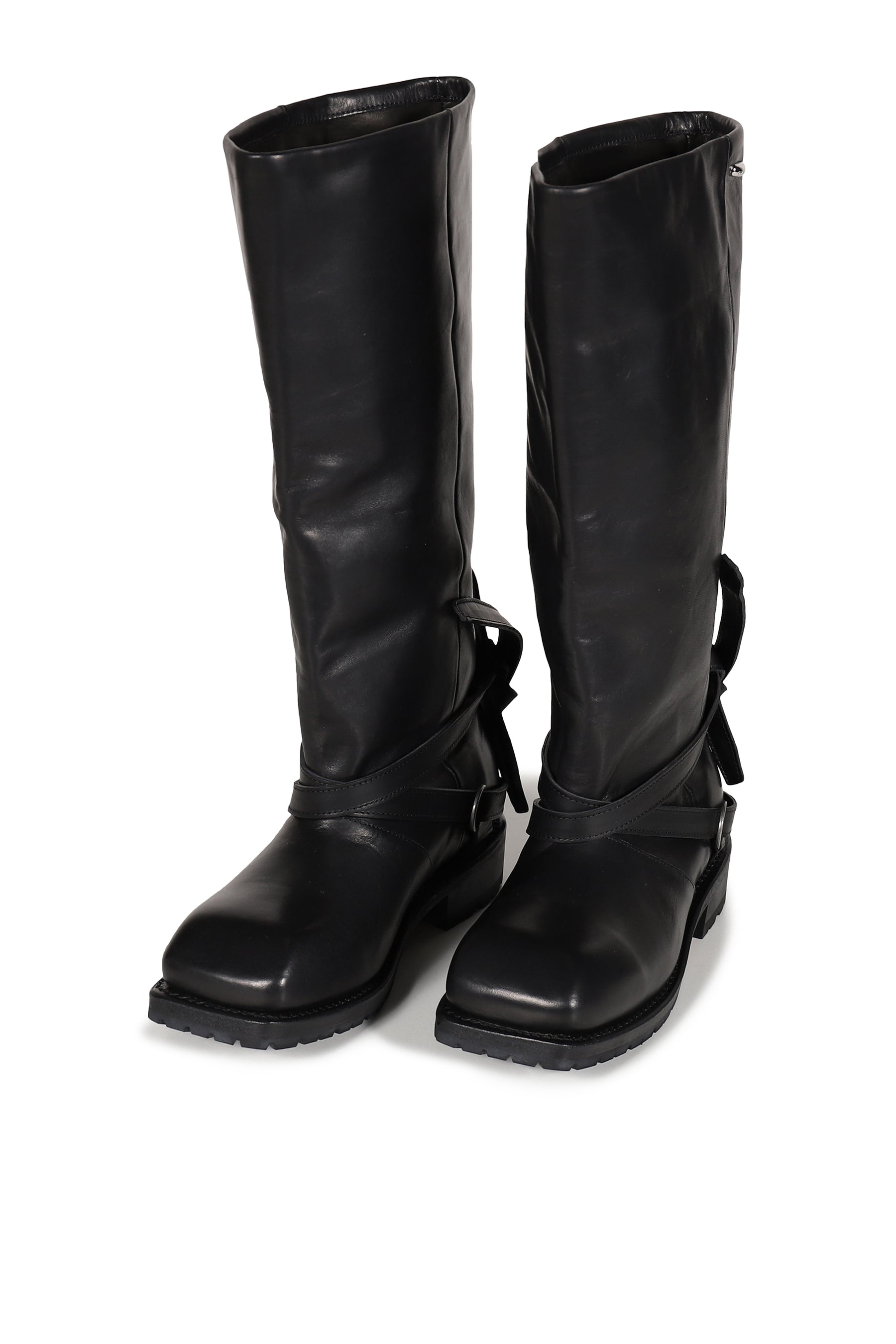 HIGH ENGINE BOOT / BLK