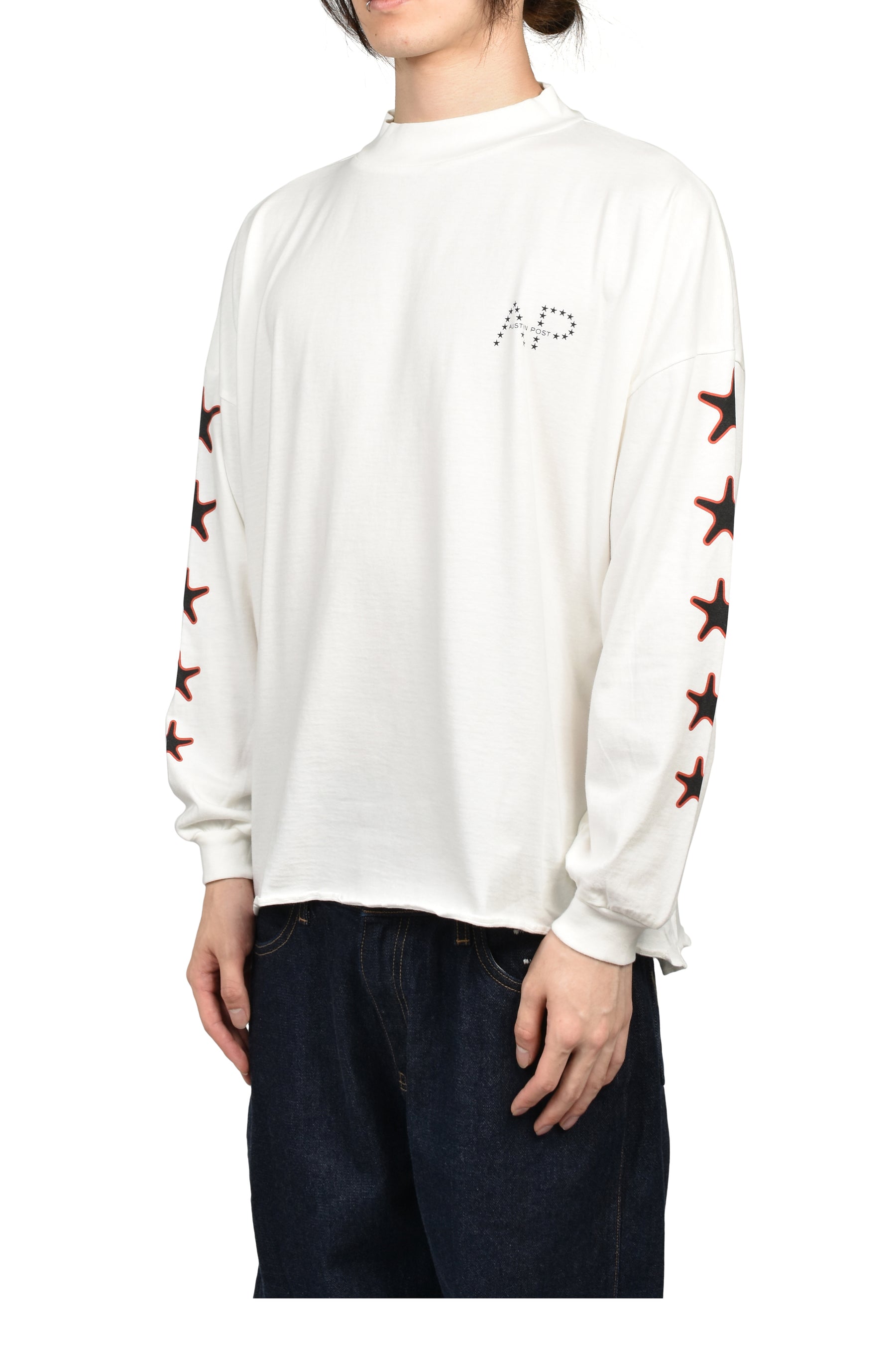 BMX LS TEE / OFF WHT