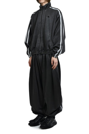 FADED BLACK TRACK JACKET / GRY