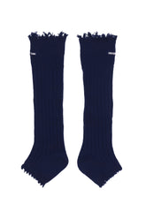 EMBROIDERED LOGO SOCK BOOTS / NVY