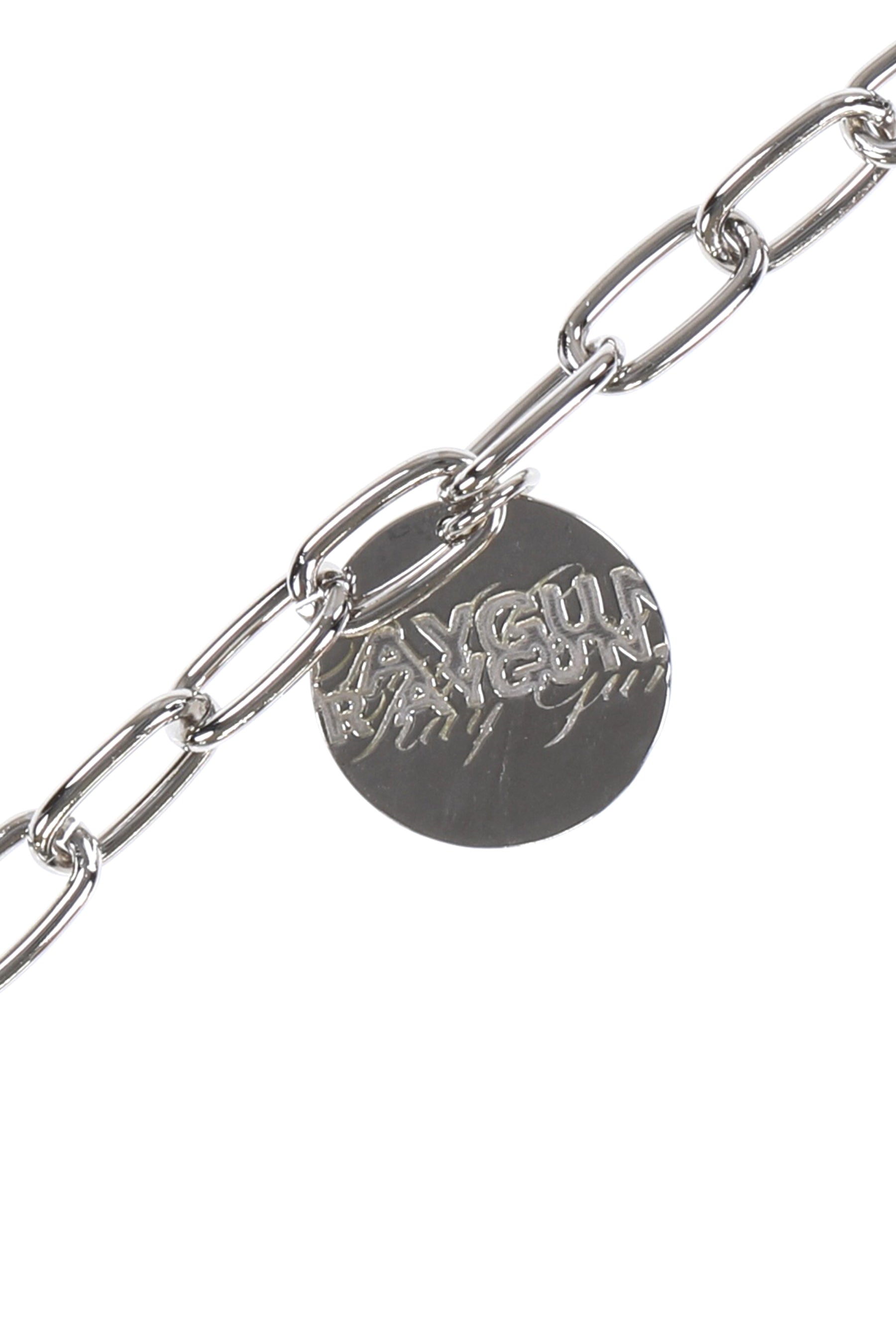 GRADATION CUBE CHAIN NECKLACE 7./W CHARM / SIL
