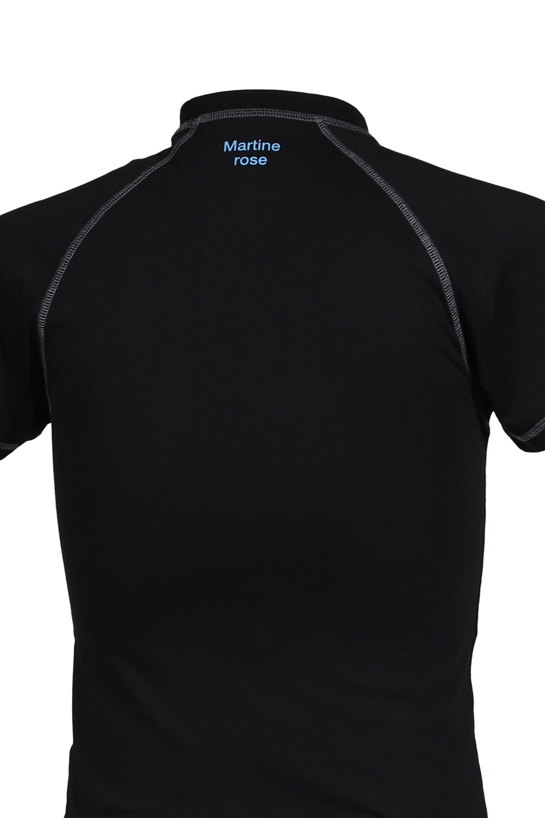 RAGLAN SHRUNKEN T-SHIRT / BLK BLK
