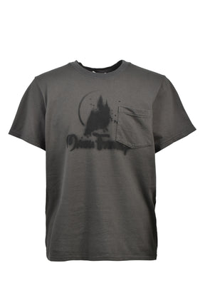 CASTLE POCKET T-SHIRT / BLK