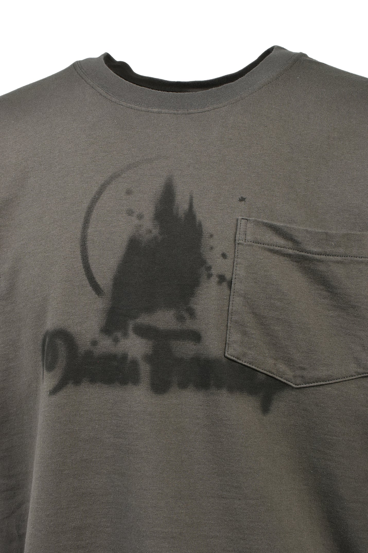 CASTLE POCKET T-SHIRT / BLK