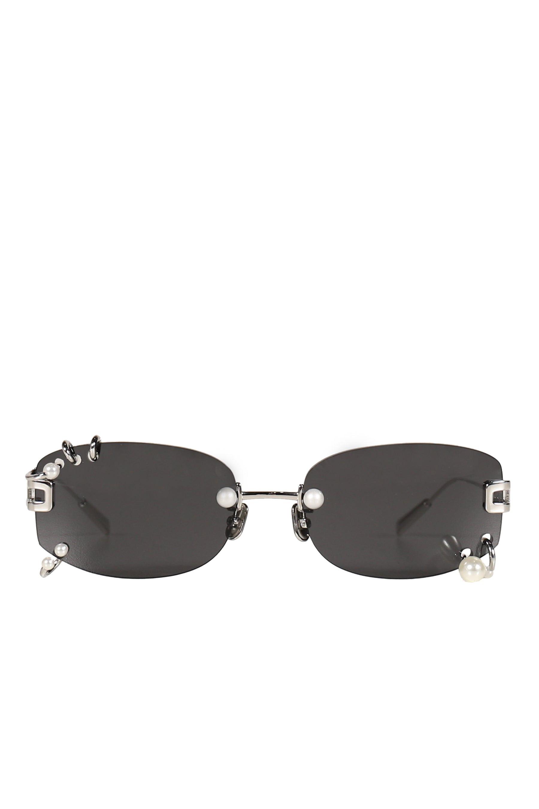AMBUSH PEARL PIERCED アンブッシュ 完売 AMBUSH アンブッシュ FW25 PEARL PIERCED / SILVER CLEAR - NUBIAN