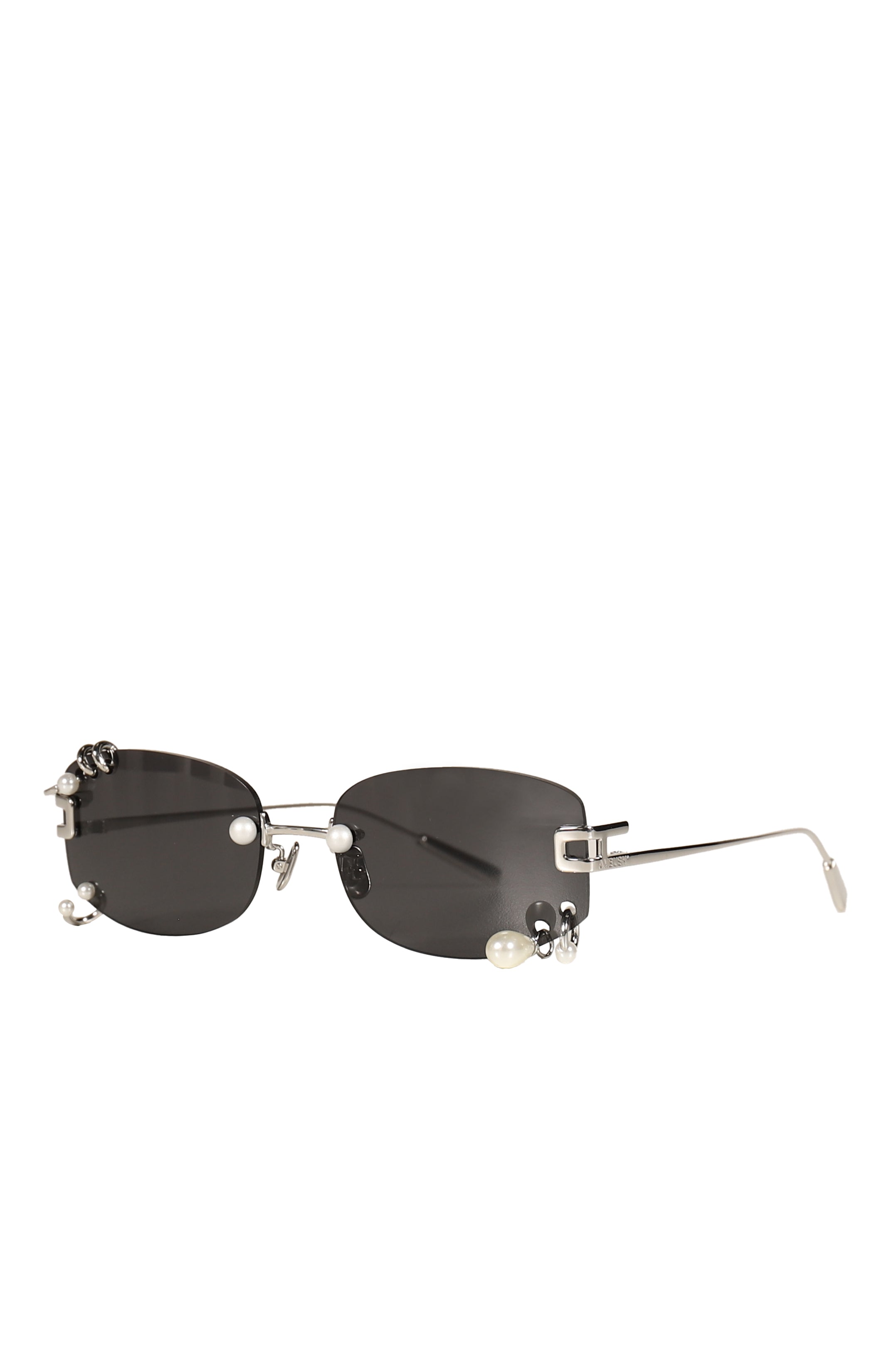 AMBUSH PEARL PIERCED アンブッシュ 完売 AMBUSH アンブッシュ FW25 PEARL PIERCED / SILVER CLEAR - NUBIAN