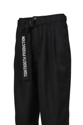 BAGGY SLACKS / BLK