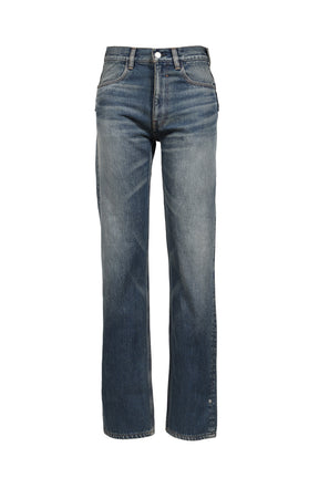 BLUE WASHED JAPANESE DENIM STRAIGHT JEAN / BLU WASH