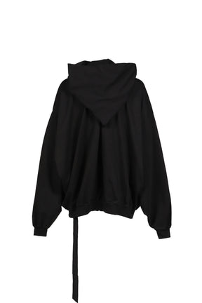 MOUNTAIN HUN HOODIE / BLK