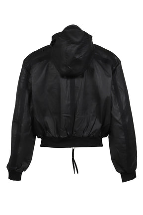 WAXED PARACHUTE BOMBER / BLACK