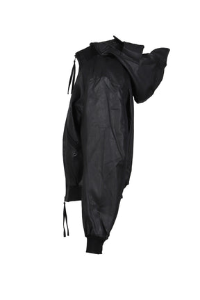 WAXED PARACHUTE BOMBER / BLACK