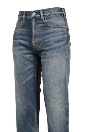 BLUE WASHED JAPANESE DENIM STRAIGHT JEAN / BLU WASH