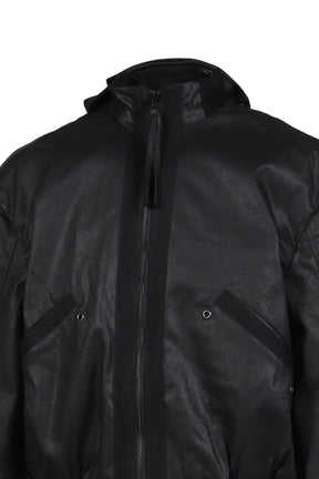 WAXED PARACHUTE BOMBER / BLACK