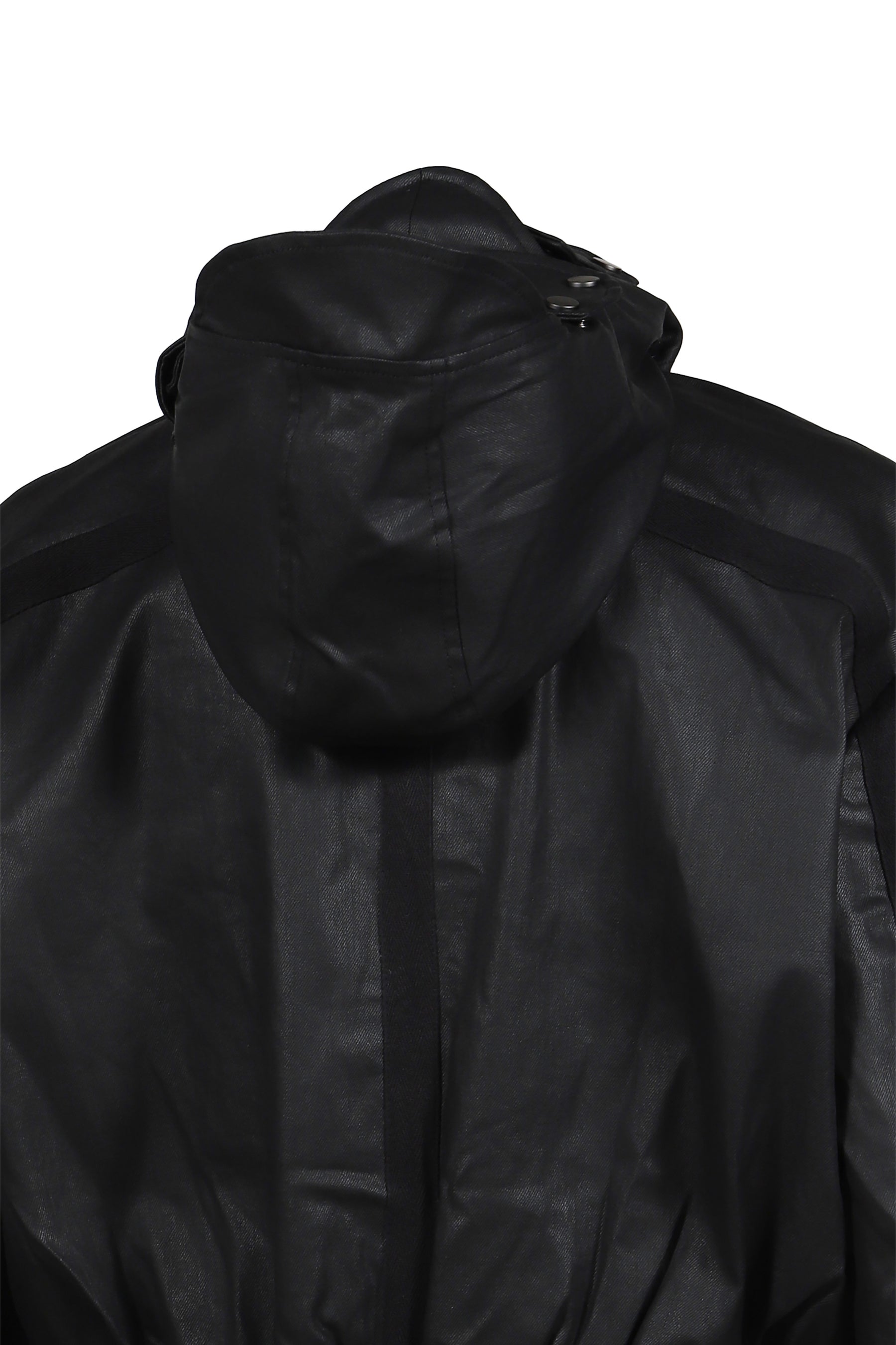 WAXED PARACHUTE BOMBER / BLACK
