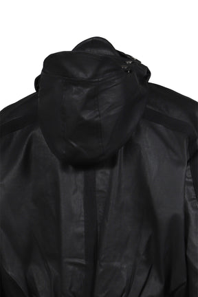 WAXED PARACHUTE BOMBER / BLACK