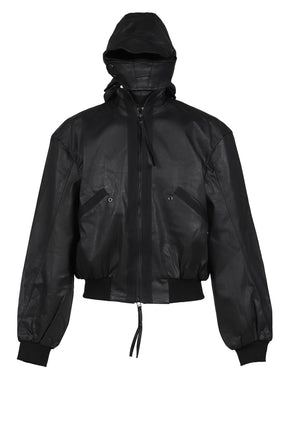 WAXED PARACHUTE BOMBER / BLACK