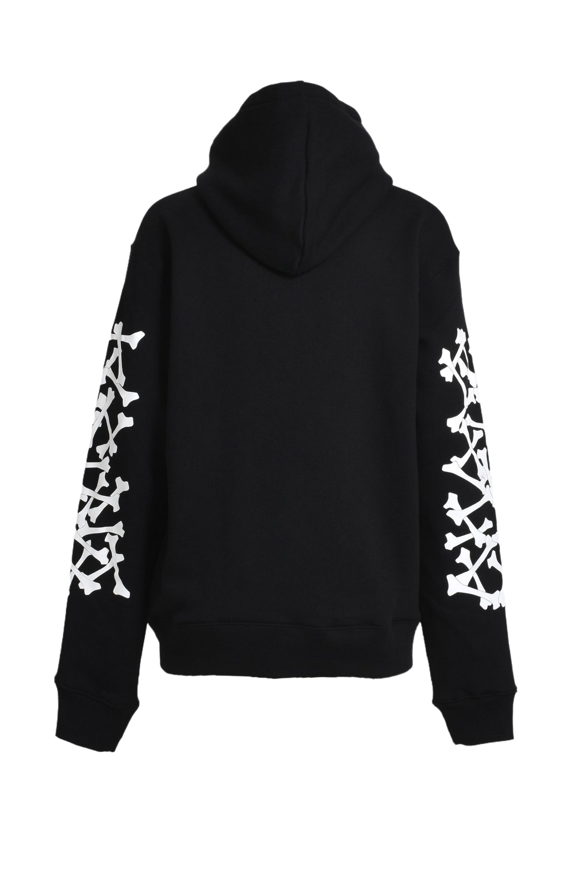 BONES STACKED HOODIE / BLK