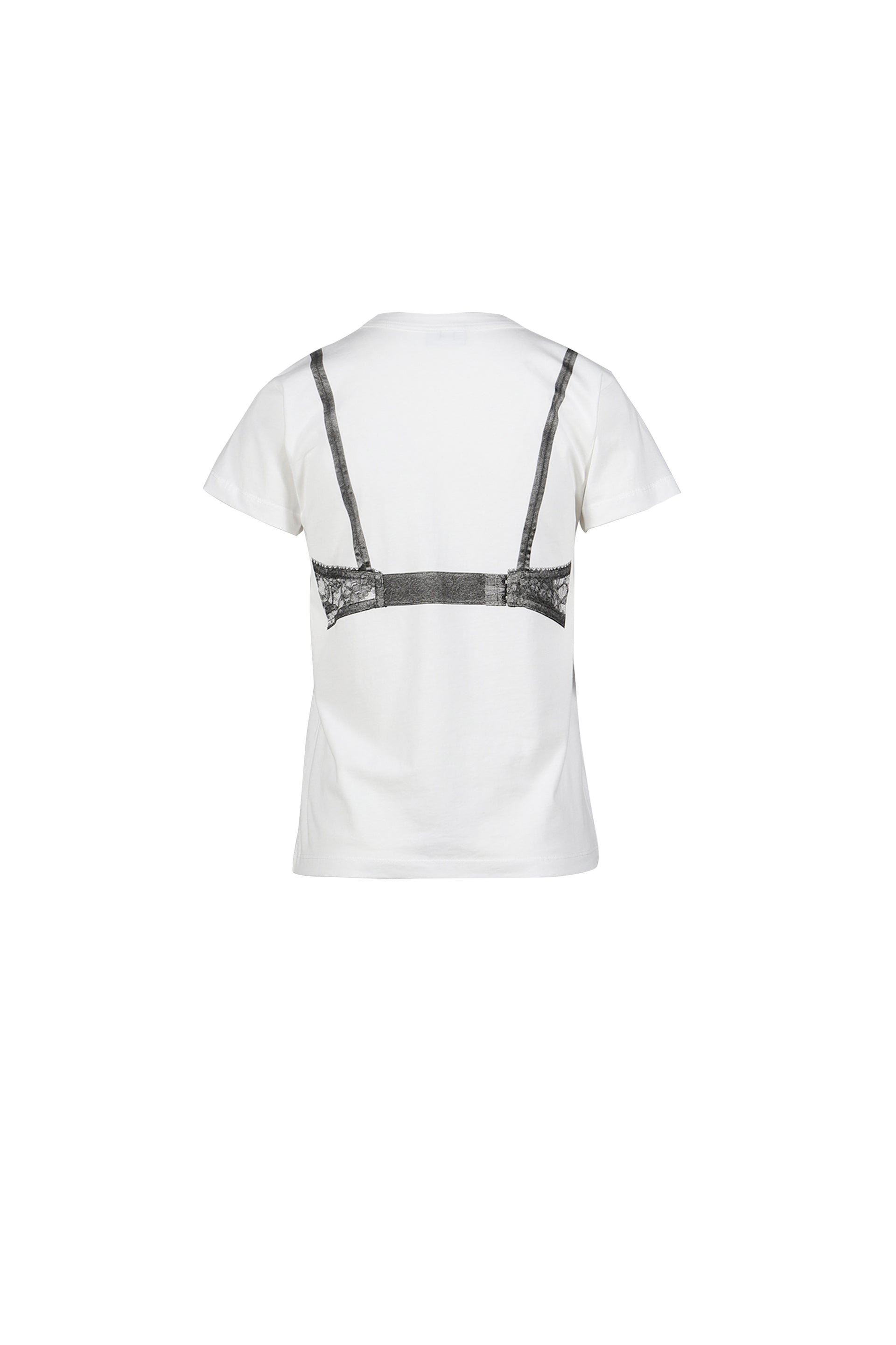 BRA T SHIRT KNIT / WHT