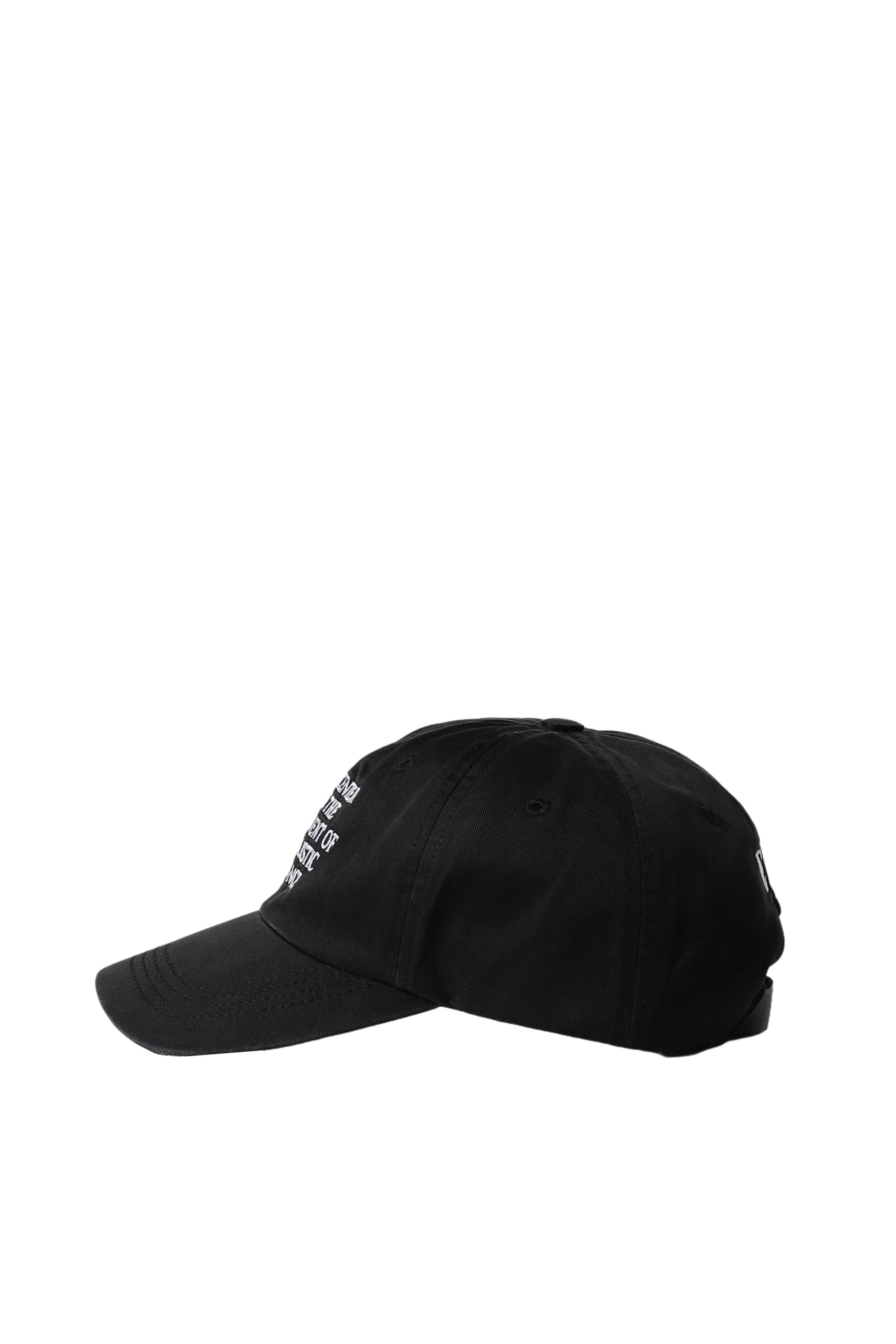 DEVIANCE 6-PANEL HAT / BLK