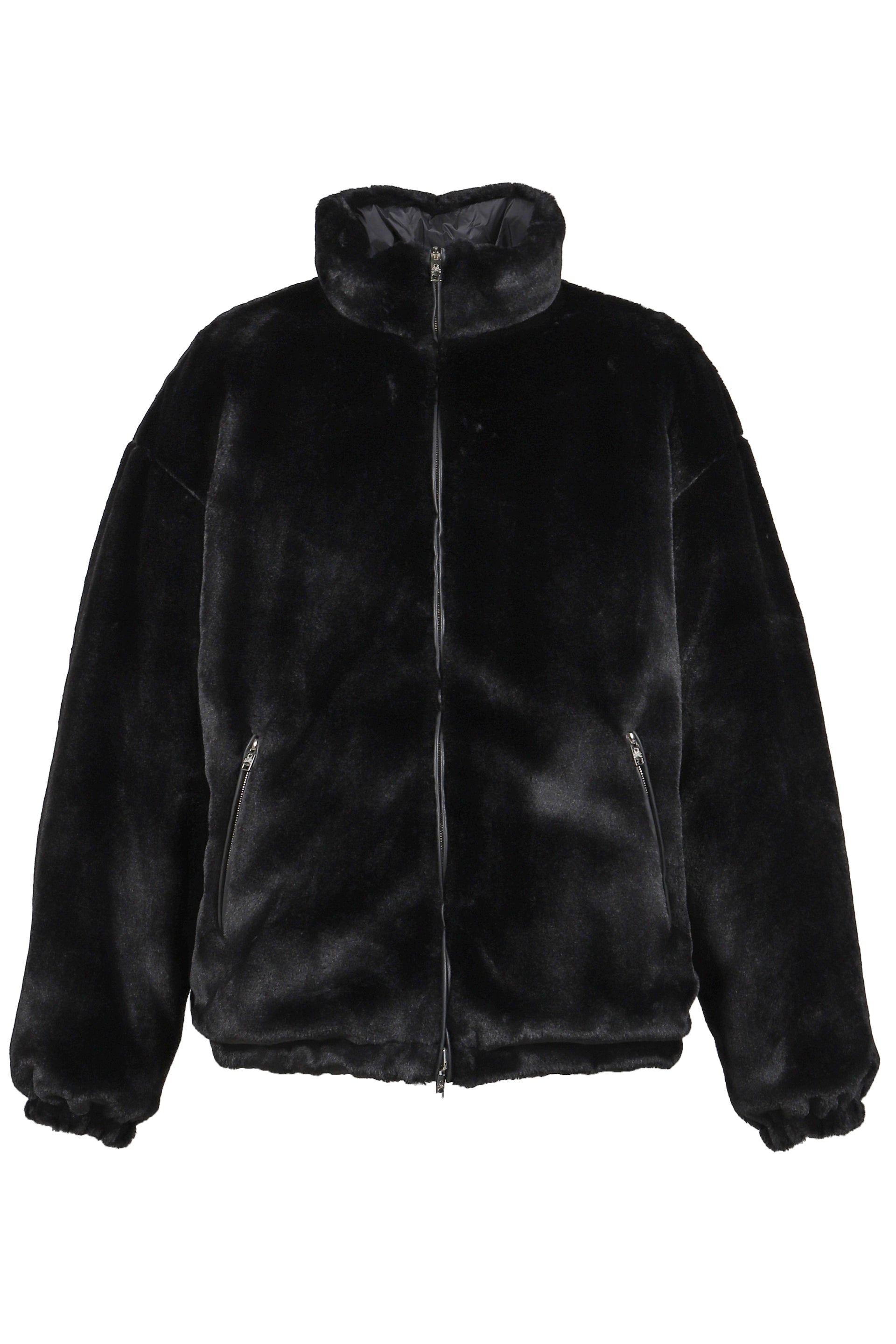 REVERSIBLE DOWN JACKET / BLK