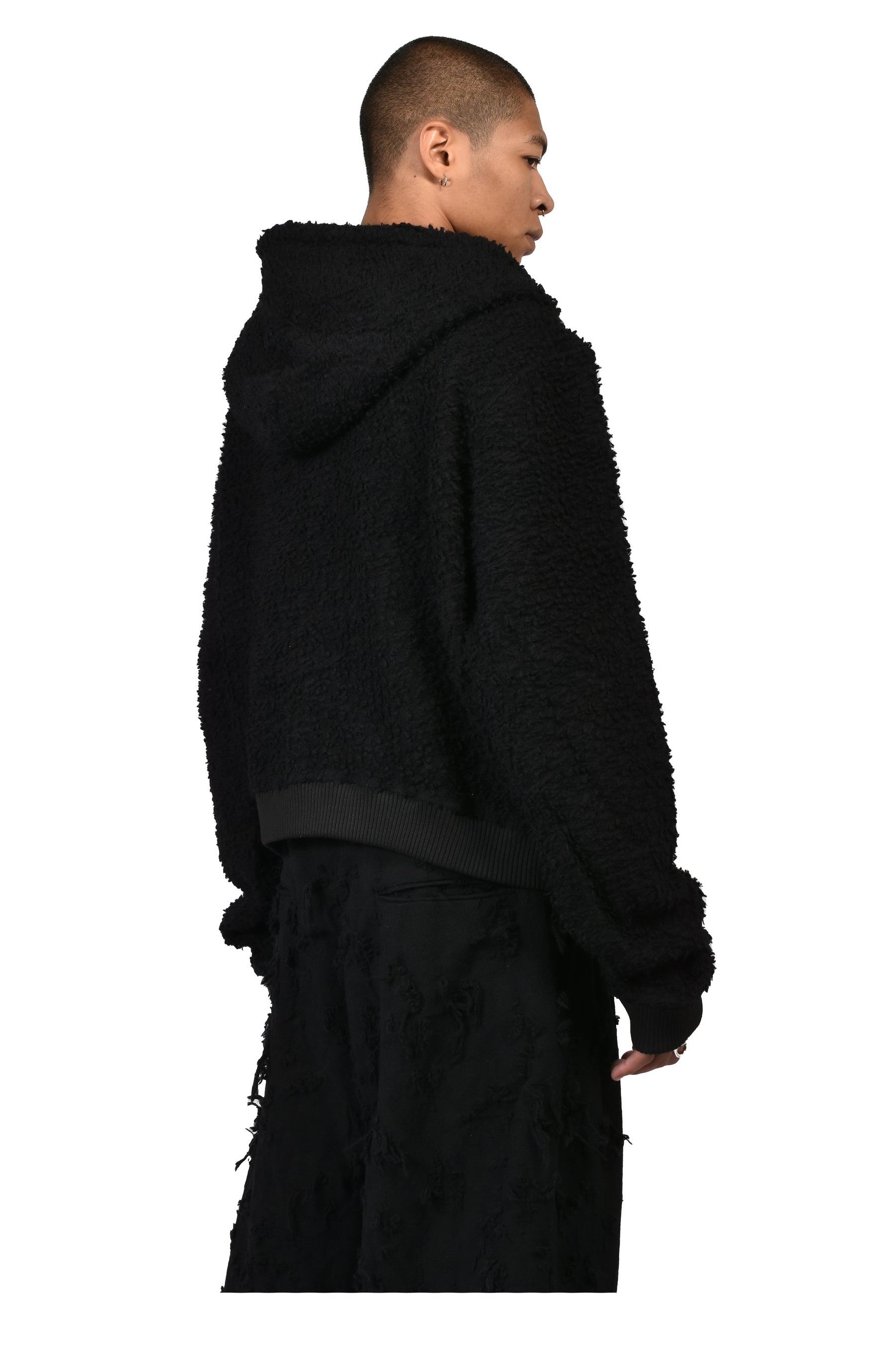 SHERPA ZIP UP / BLK