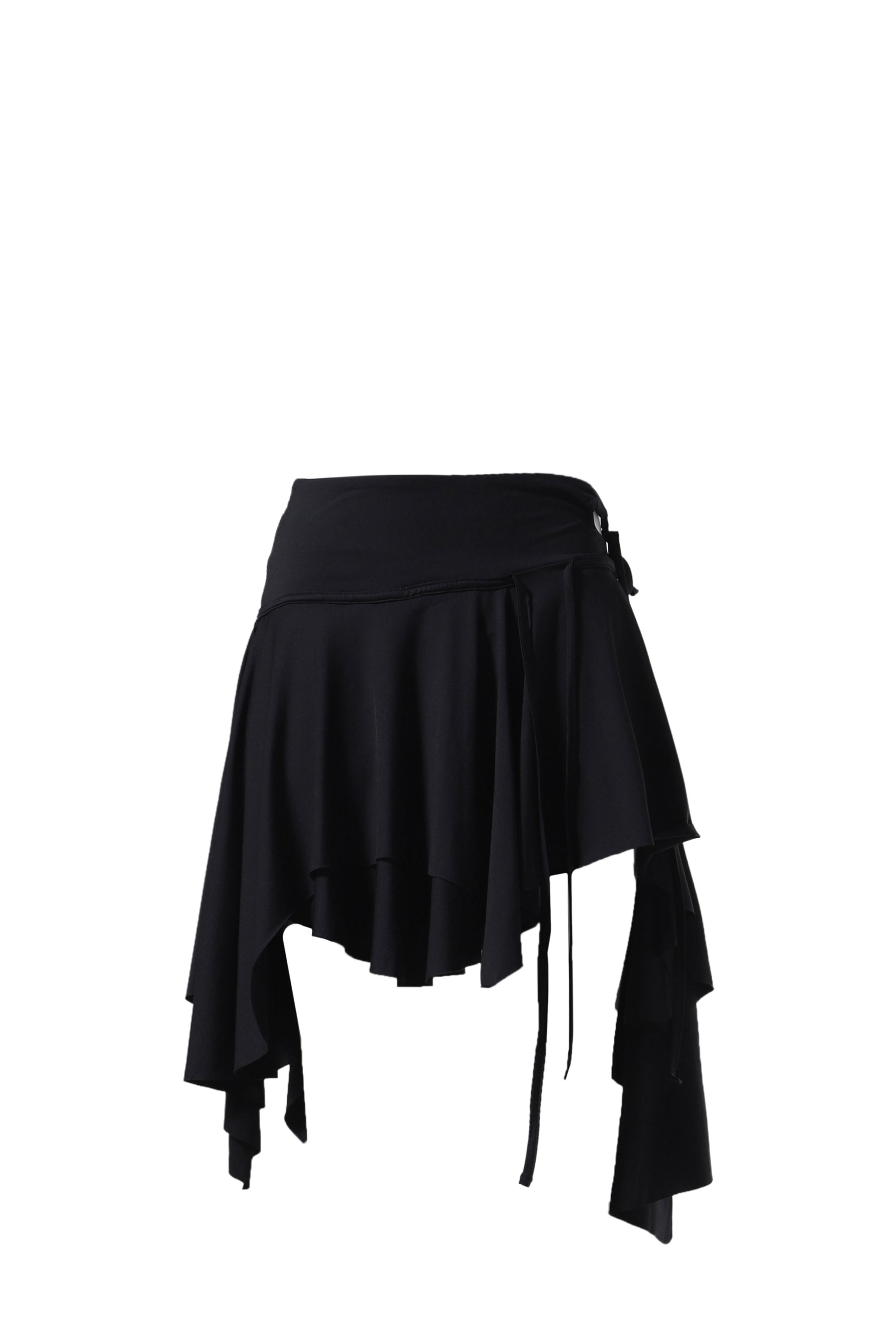 FLOW LAYERED SKIRT BLACK / BLK