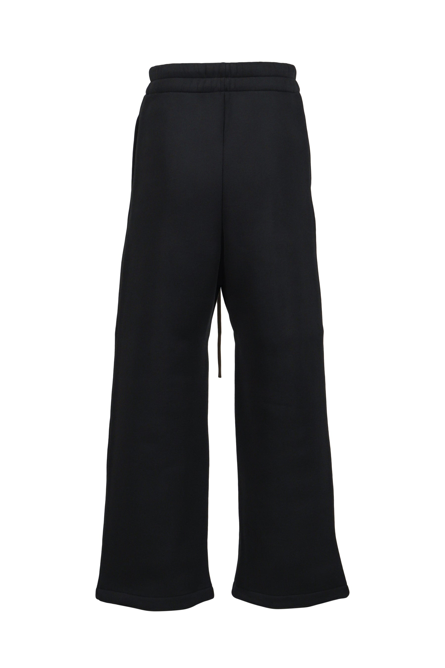 WIDE LEG SWEATPANT / BLK