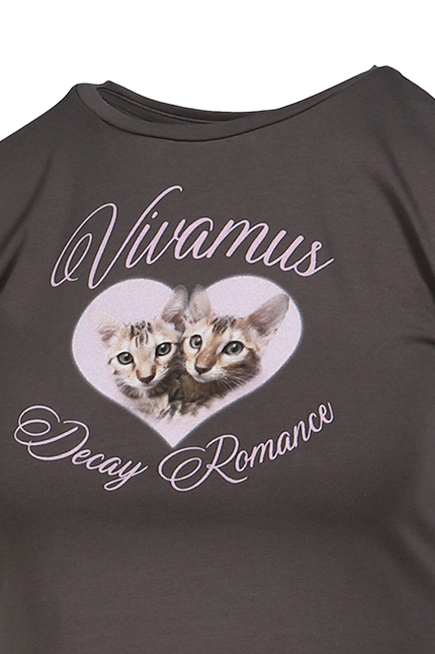 CATS MINI T-SHIRT / BLK