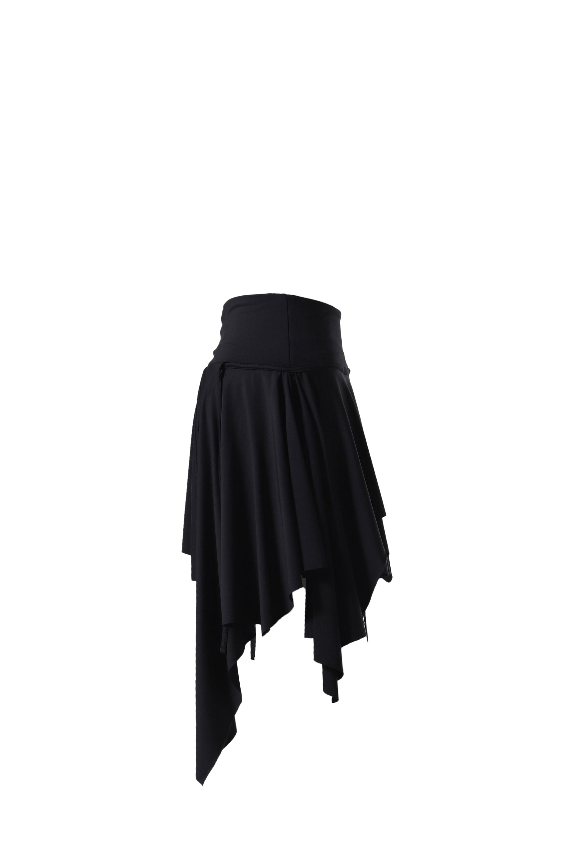 FLOW LAYERED SKIRT BLACK / BLK