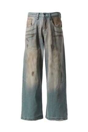 MUD WASH COLOSSUS JEANS / BLU