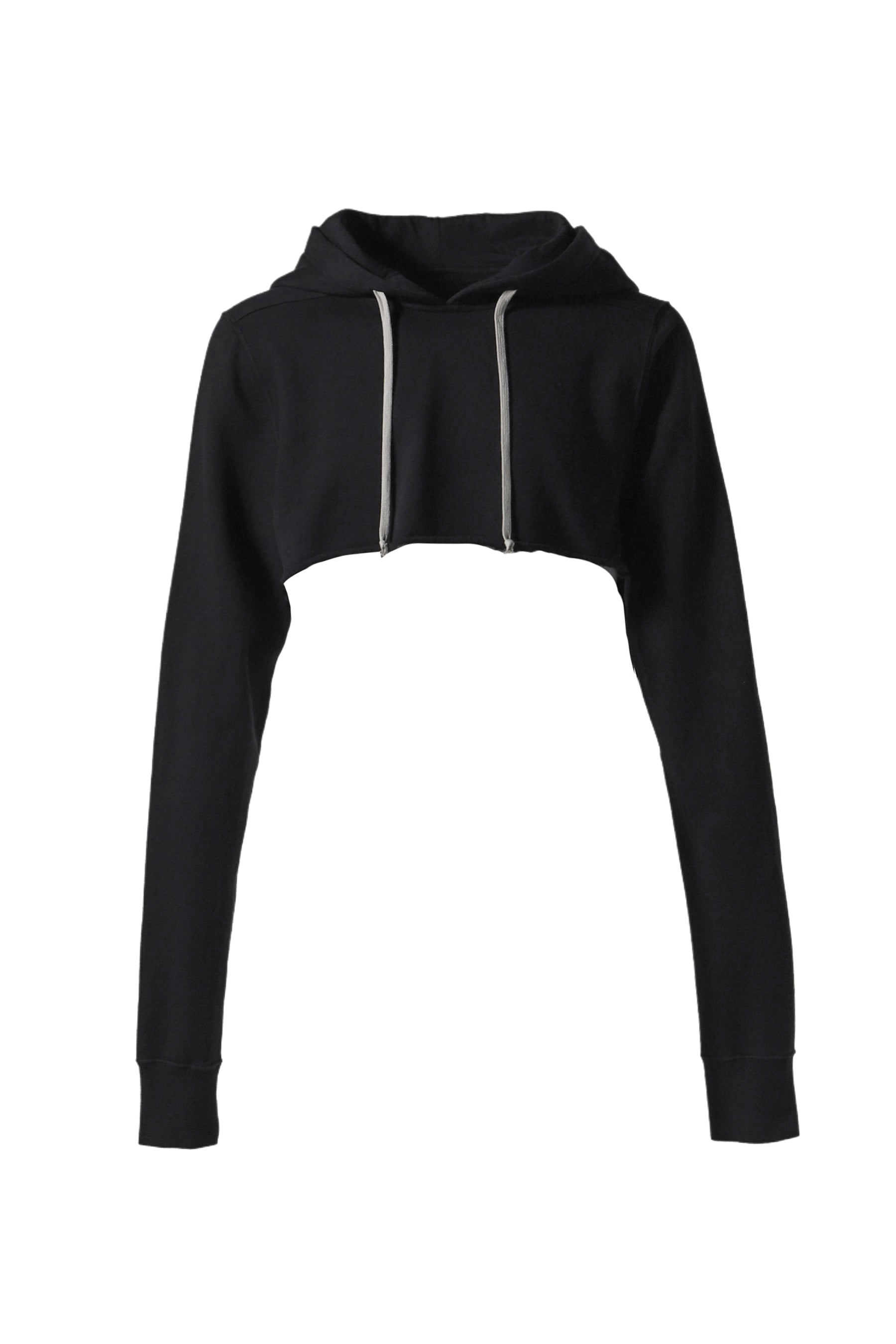 CROPPED HOODIE / BLK