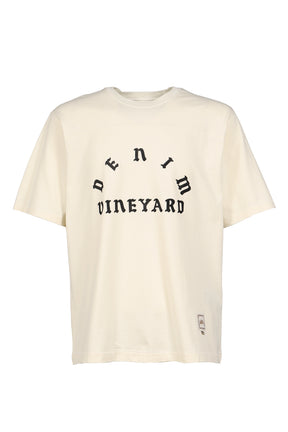 DEAR BORO DENIM VINEYARD TEE / WHT